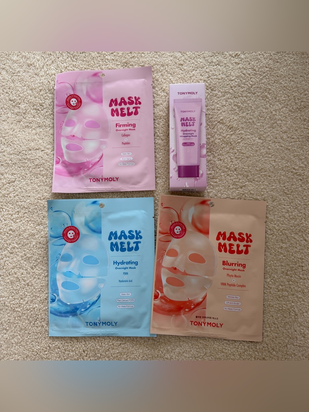 TonyMoly skincare set of 4